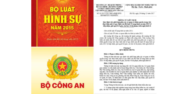 Thông tư 01/2017/TTLT-BCA-BQP-BTC-BNN&PTNT-VKSNDTC